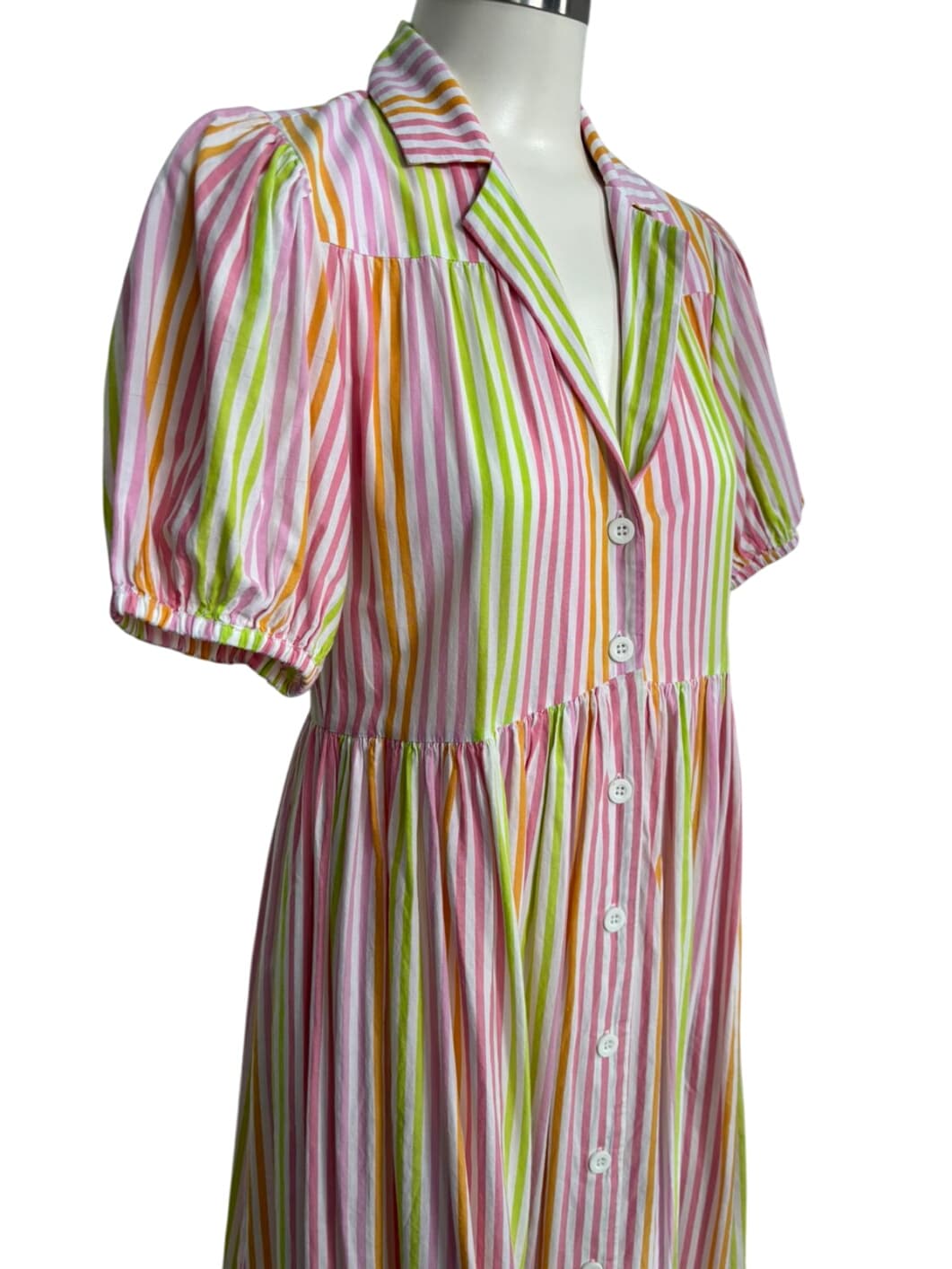 Steele Striped Button-Up Dress – 2