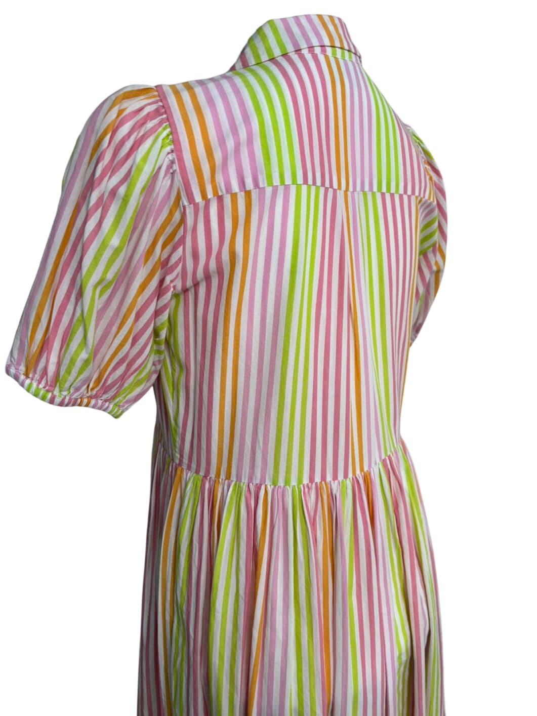 Steele Striped Button-Up Dress – 4