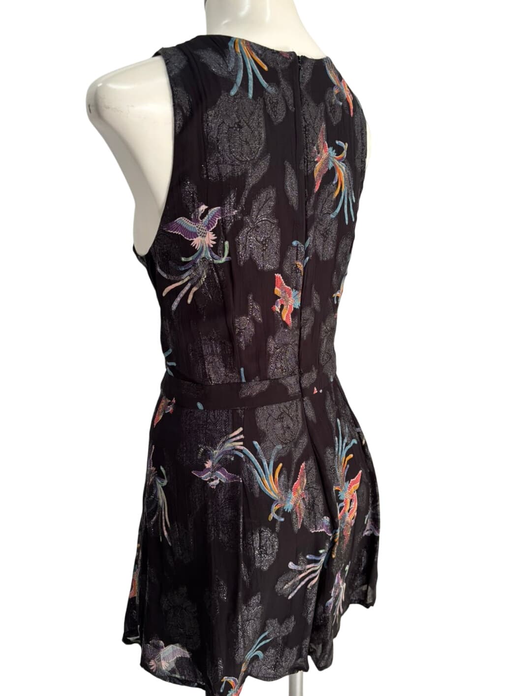 TopShop Floral Cutout Romper – 4