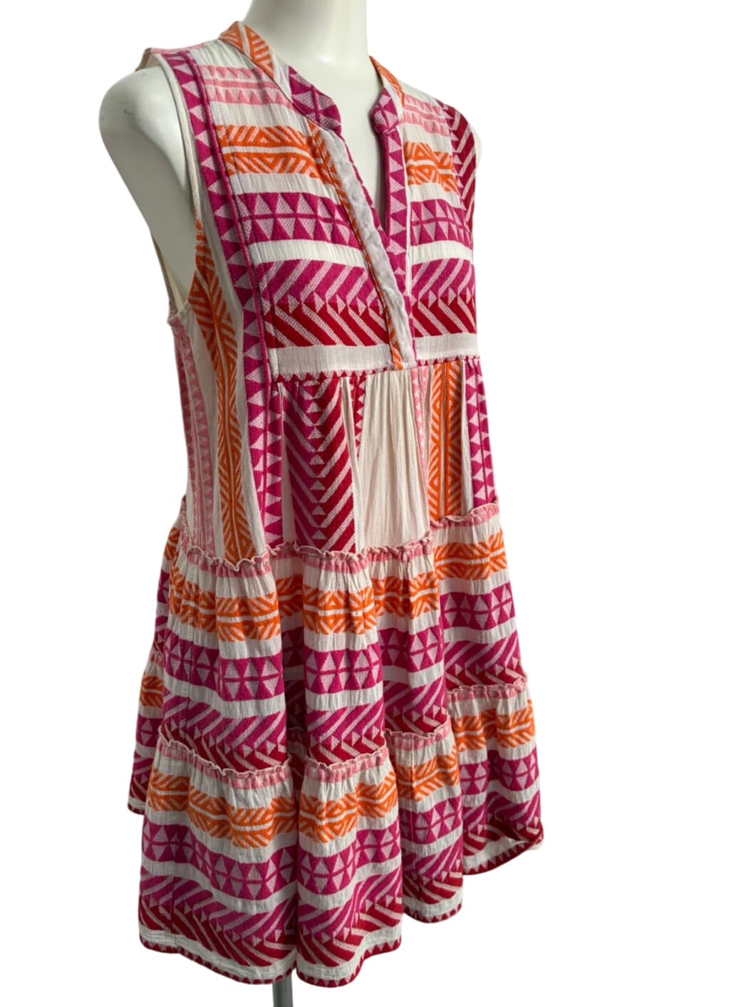 Devotion Twins Geometric Print A-Line Dress – 2