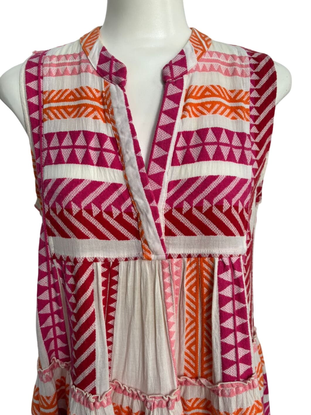 Devotion Twins Geometric Print A-Line Dress – 3