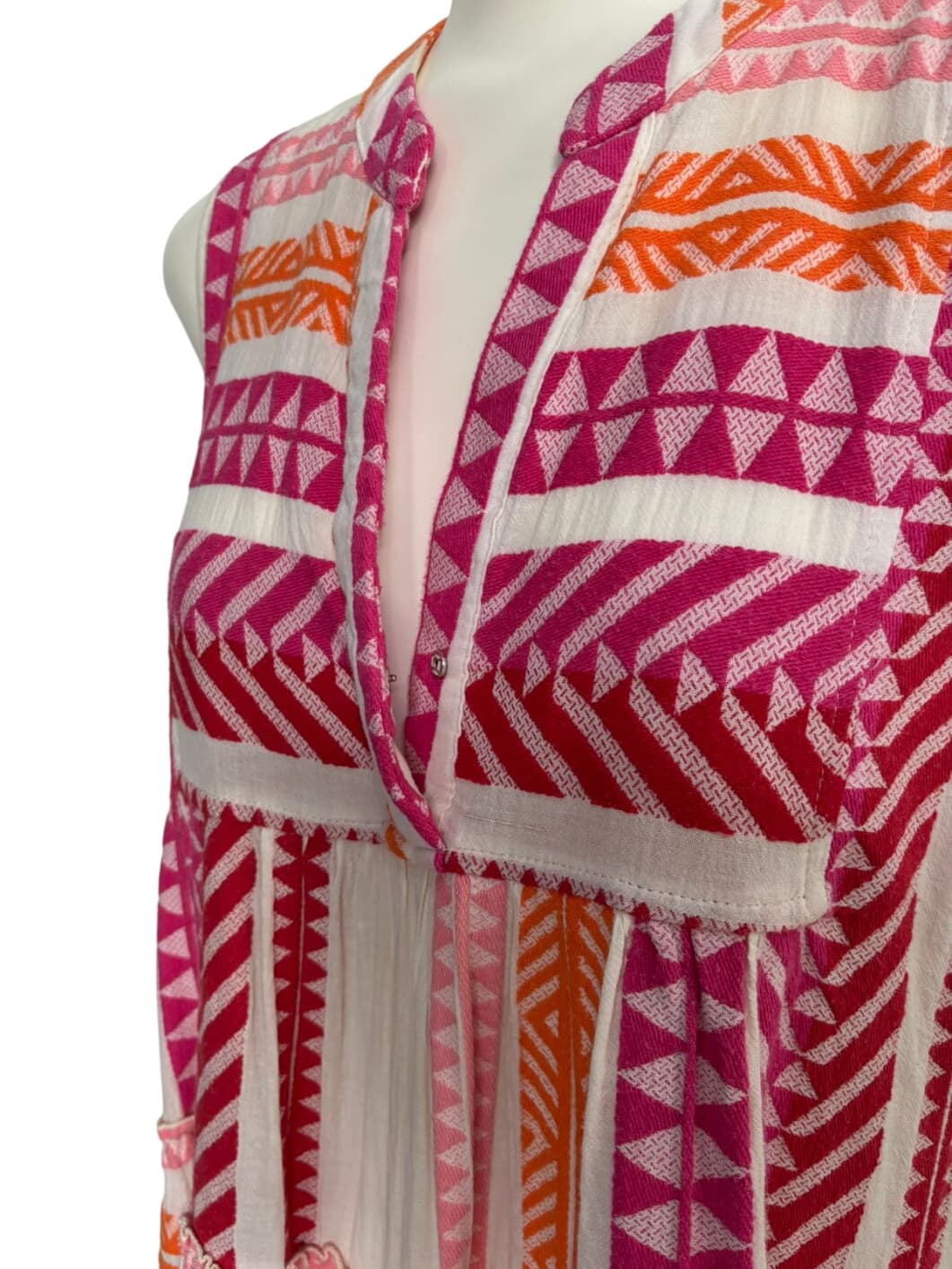 Devotion Twins Geometric Print A-Line Dress – 5