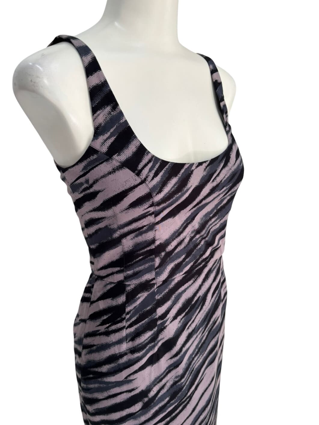 French Connection Tiger Stripe Bodycon Dress – 3