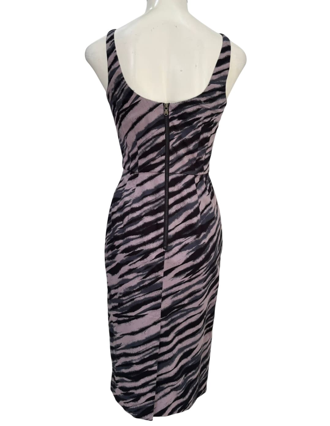 French Connection Tiger Stripe Bodycon Dress – 5