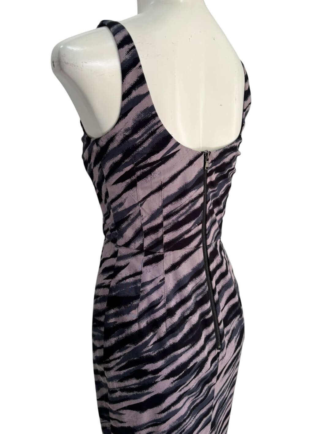 French Connection Tiger Stripe Bodycon Dress – 4