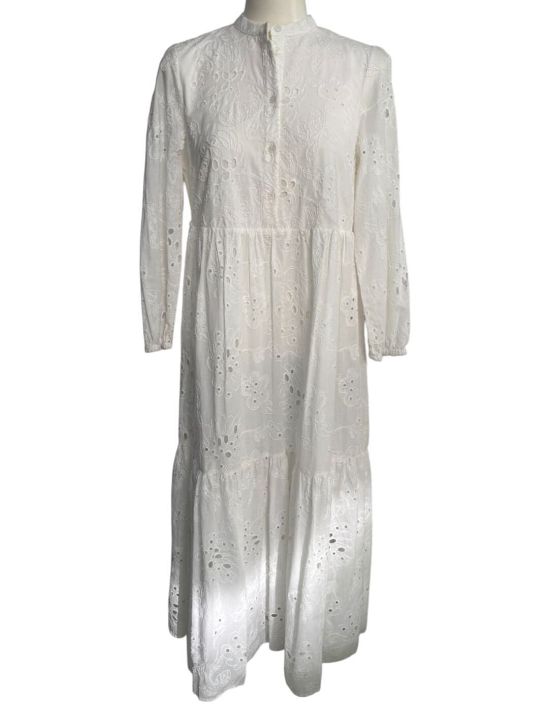 Zara Embroidered Long Sleeve Dress – 1