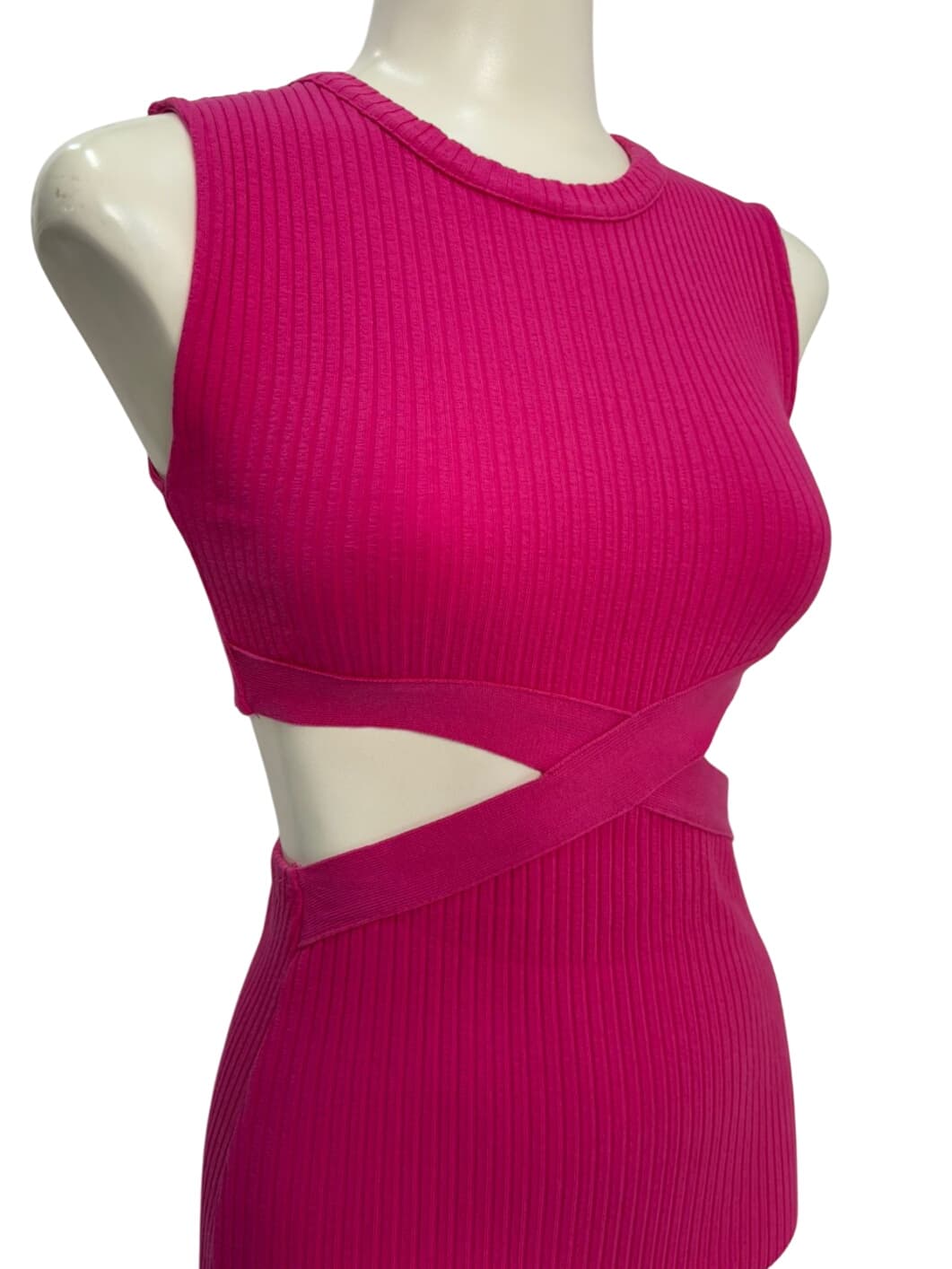 Zara Ribbed Cutout Crop Top Dress – 2