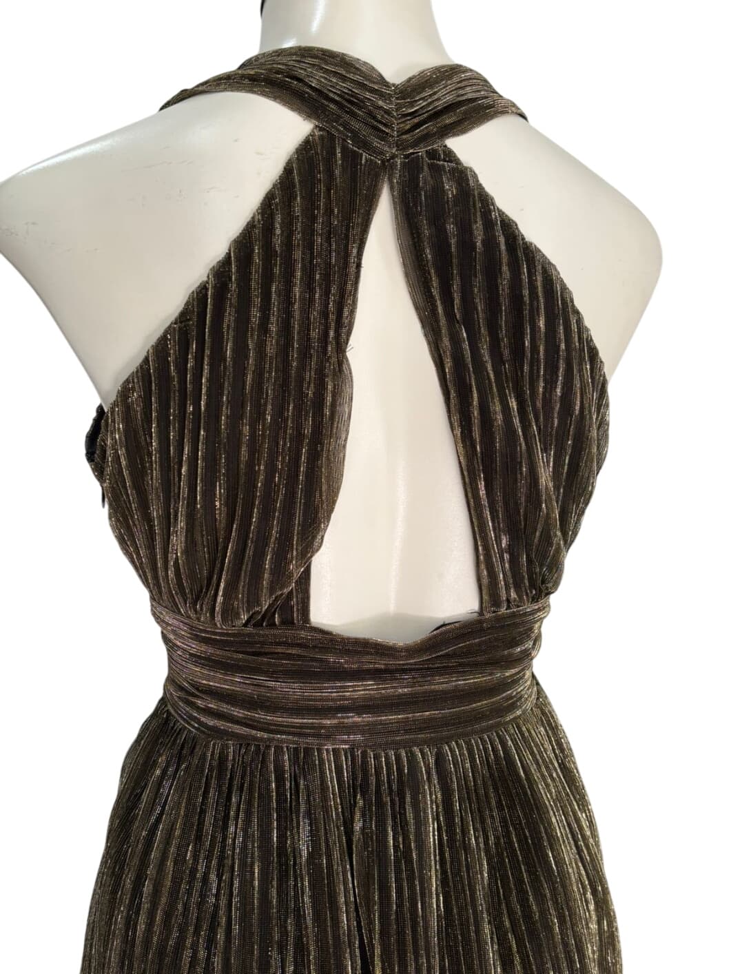 TopShop Pleated Halter Dress – 6