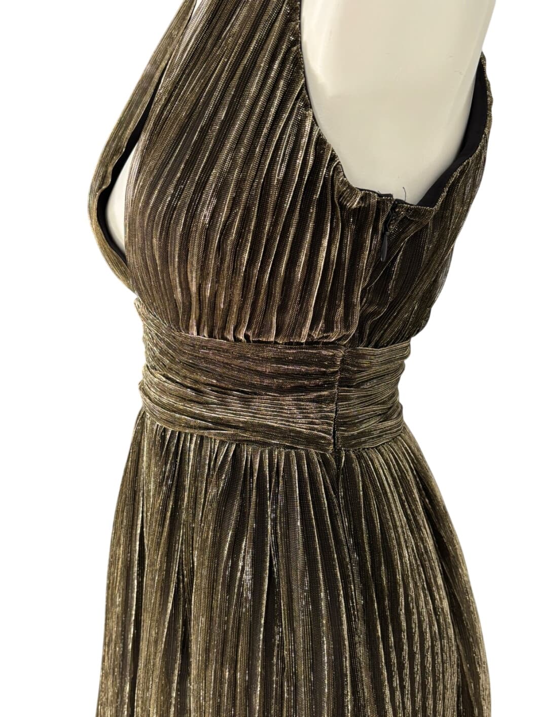 TopShop Pleated Halter Dress – 4