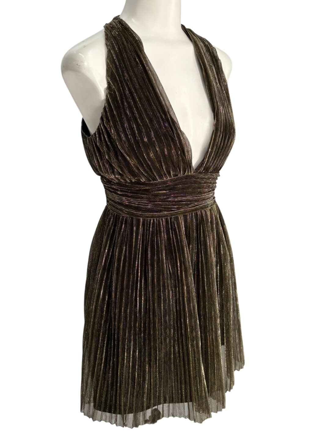 TopShop Pleated Halter Dress – 2