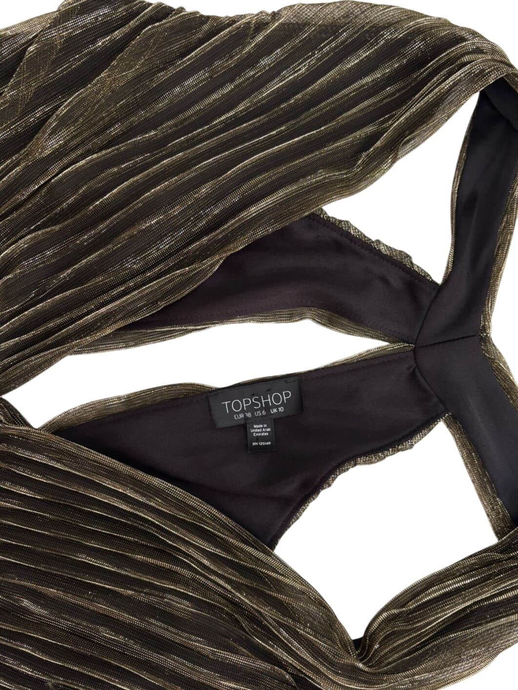 TopShop Pleated Halter Dress – 7