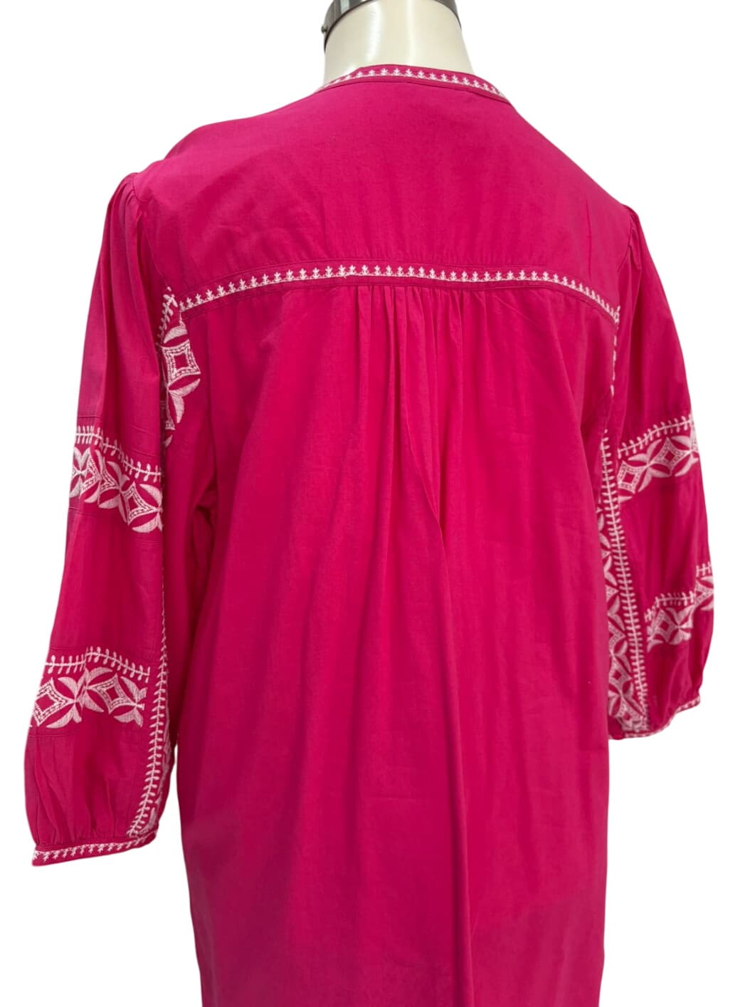 Maison 123 Embroidered Pink Tunic Dress – 5