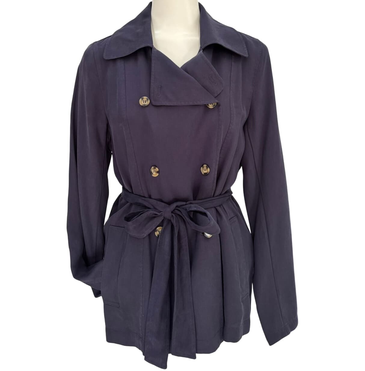 Forever NewDouble-breasted belted jacket – 1