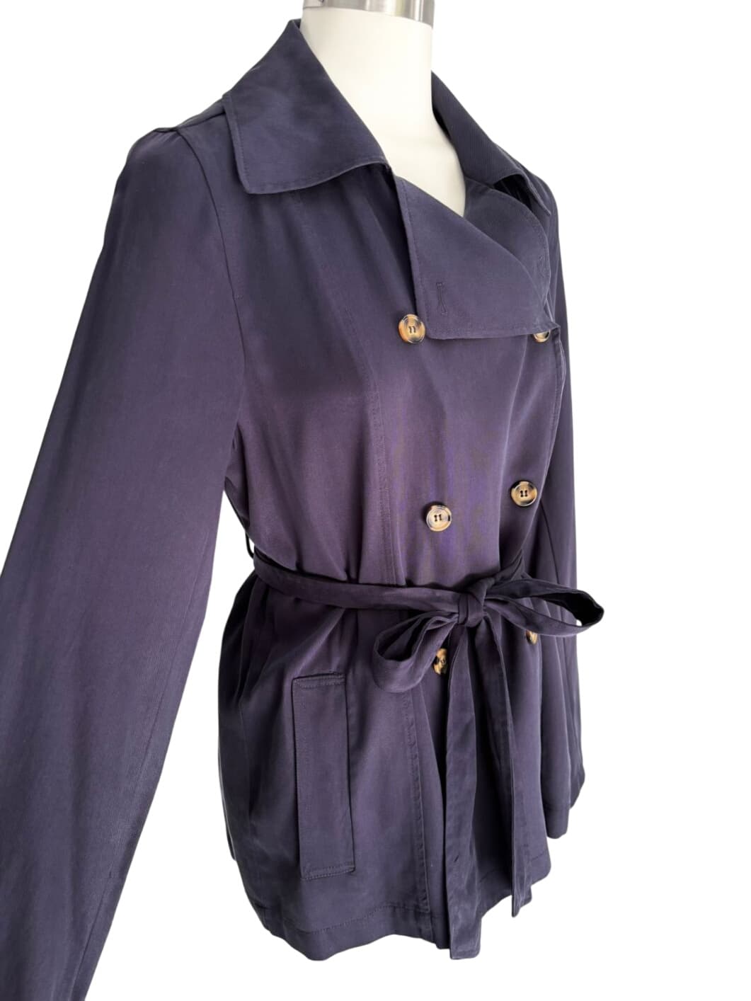 Forever NewDouble-breasted belted jacket – 2