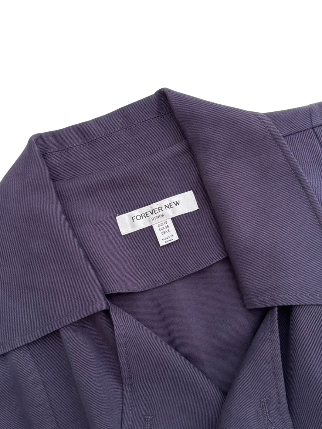 Forever NewDouble-breasted belted jacket – 5