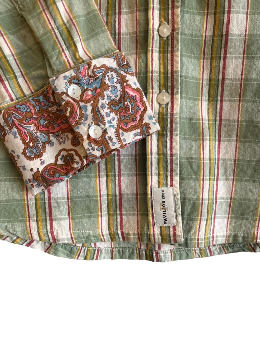 Pavilion and Plaid Button-Up Shirt – 4