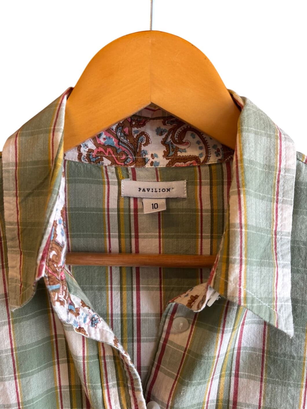 Pavilion and Plaid Button-Up Shirt – 3