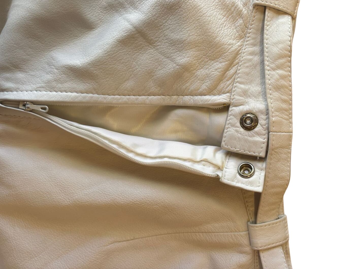 Swish Jeans Genuine Leather A-Line Skirt – 4