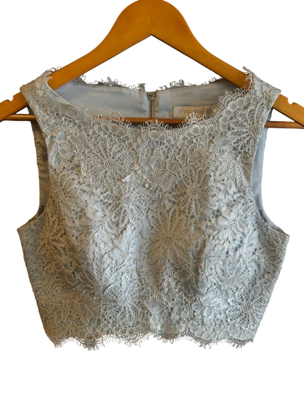 Forever New Baby Blue Lace two-piece dress – 3