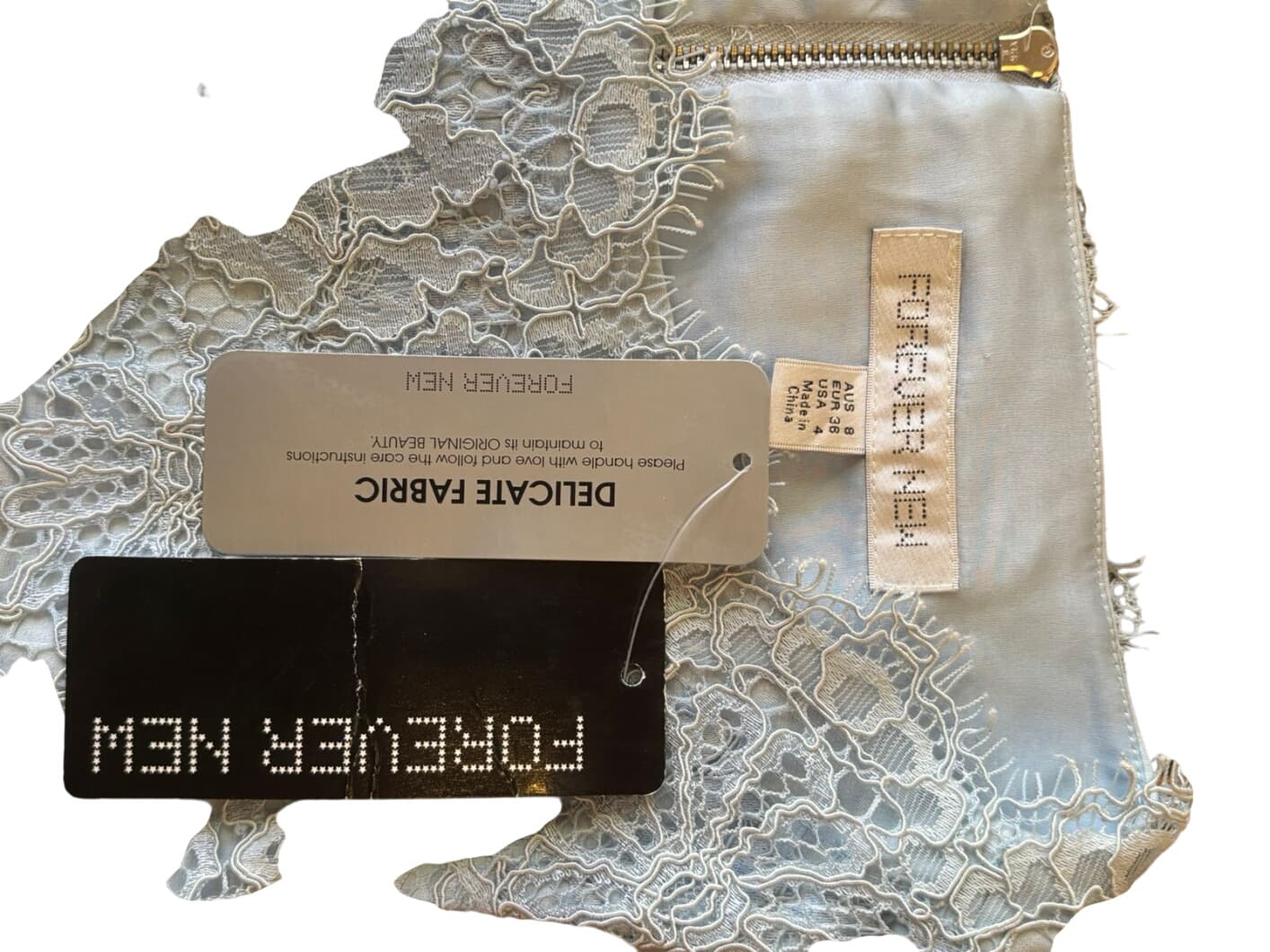 Forever New Baby Blue Lace two-piece dress – 9