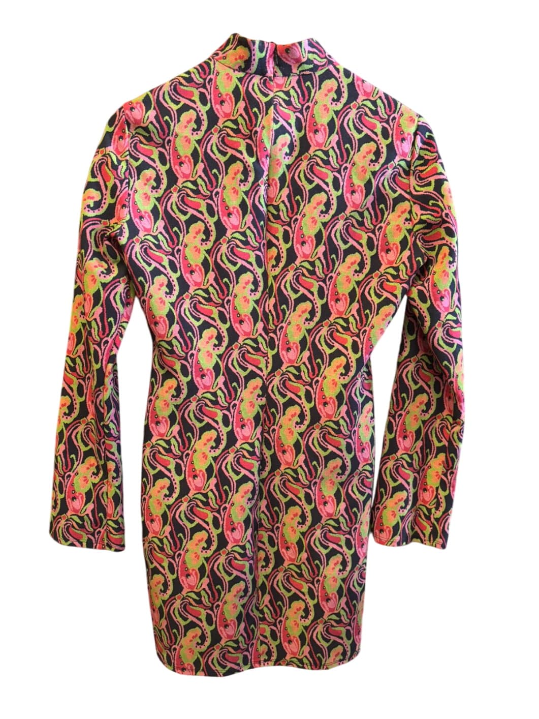 Zara Colorful Graphic Long Sleeve Dress – 2