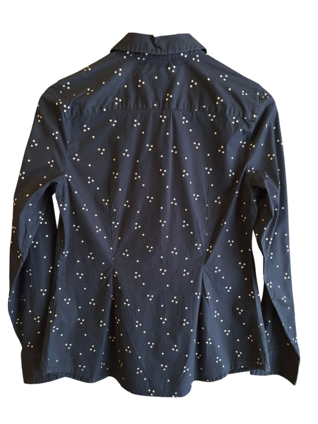 Tommy Hilfiger Navy Star Print Button-Up Shirt – 4