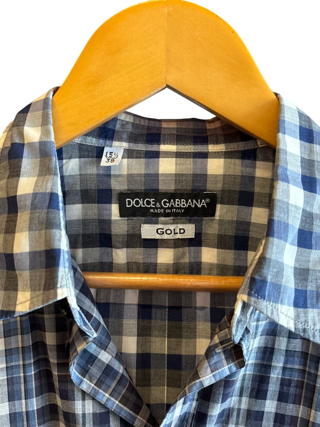 Dolce & Gabbana Plaid Button-Up Shirt – 3