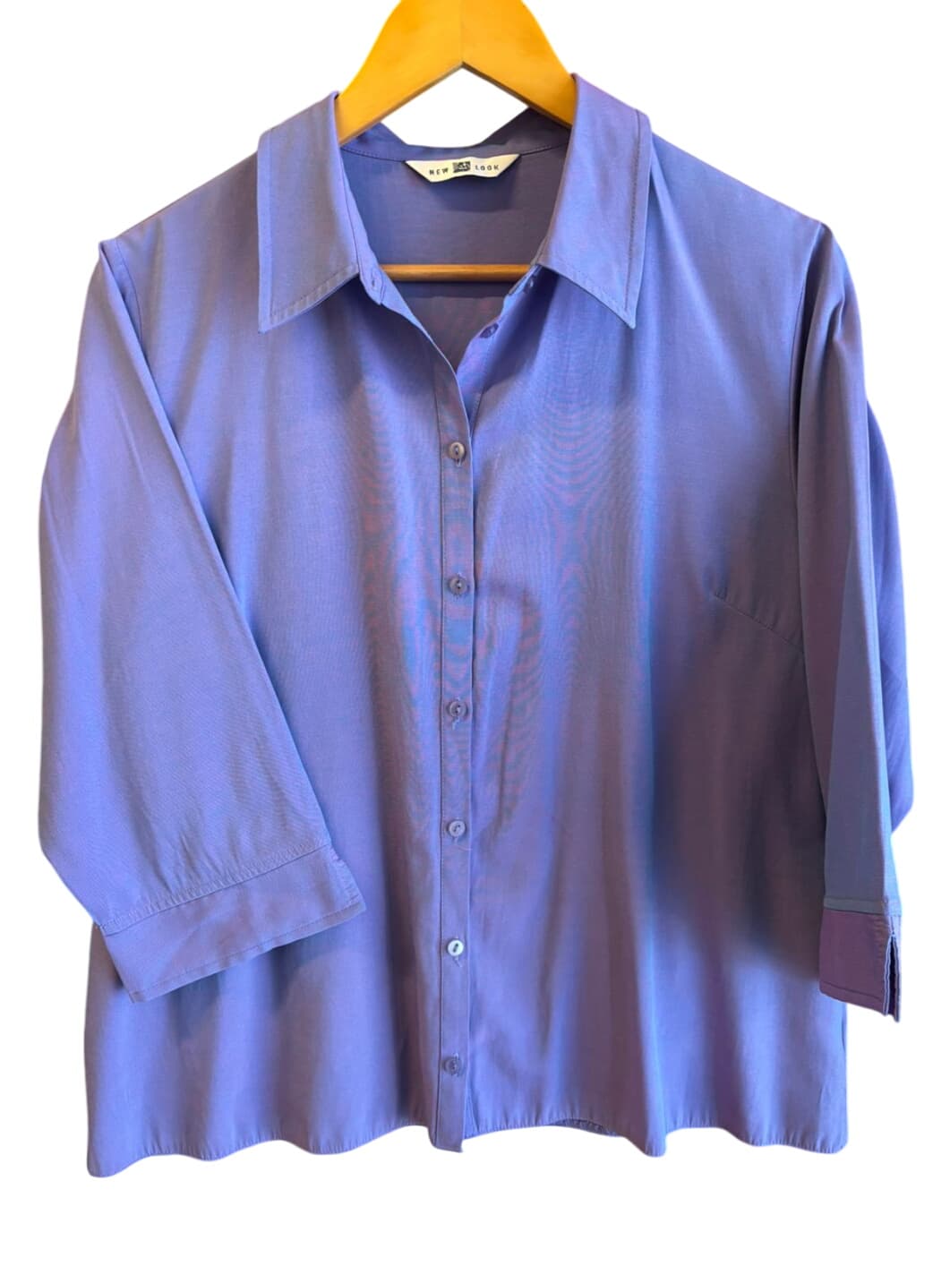New Look Purple Button-Up Shirt – 2