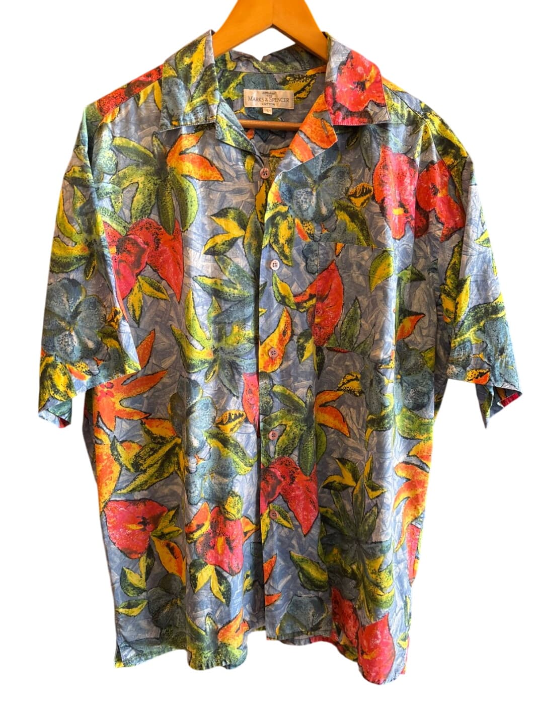 Marks & Spencer Floral Short Sleeve Shirt – 1