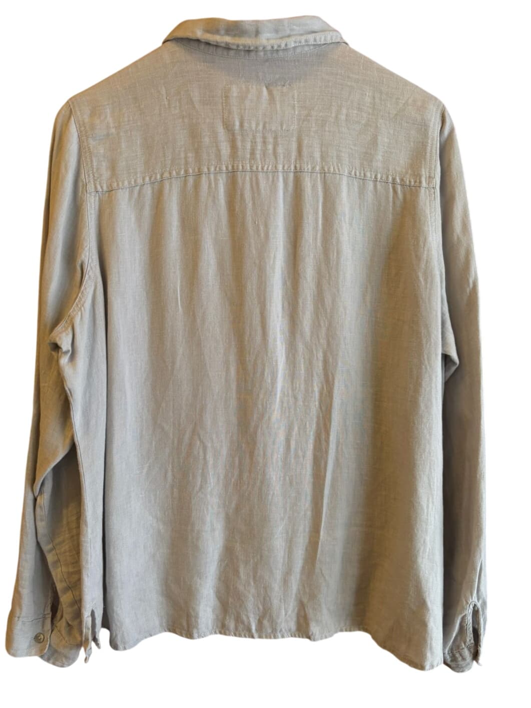 Marks & Spencer Silver Grey Button-Up Shirt – 4