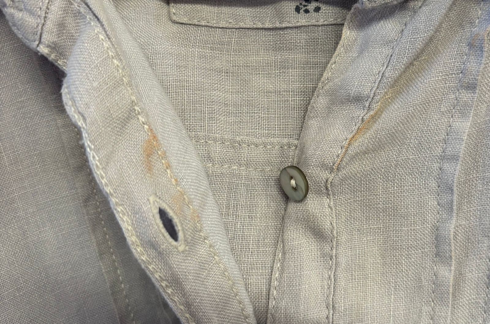 Marks & Spencer Silver Grey Button-Up Shirt – 5