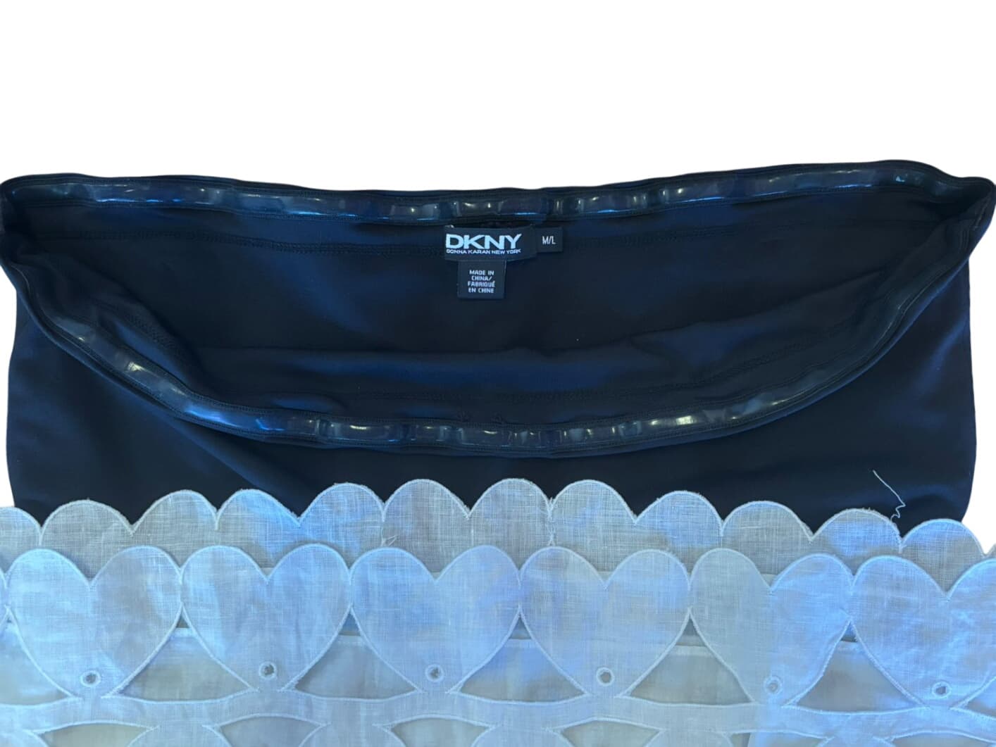 DKNY Black and White Floral Maxi Skirt/Dress – 3