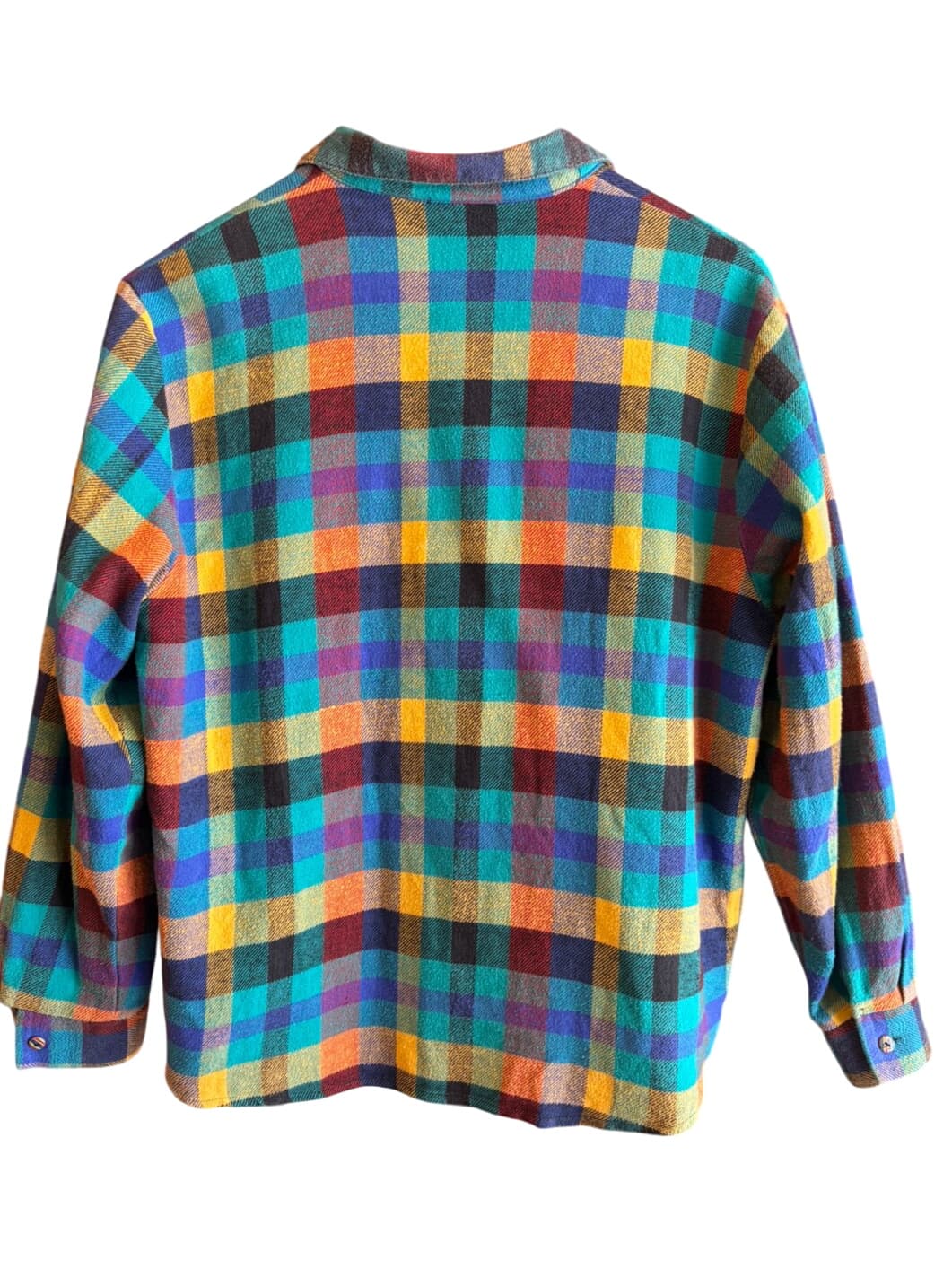 Vintage Plaid Flannel Shirt – 3